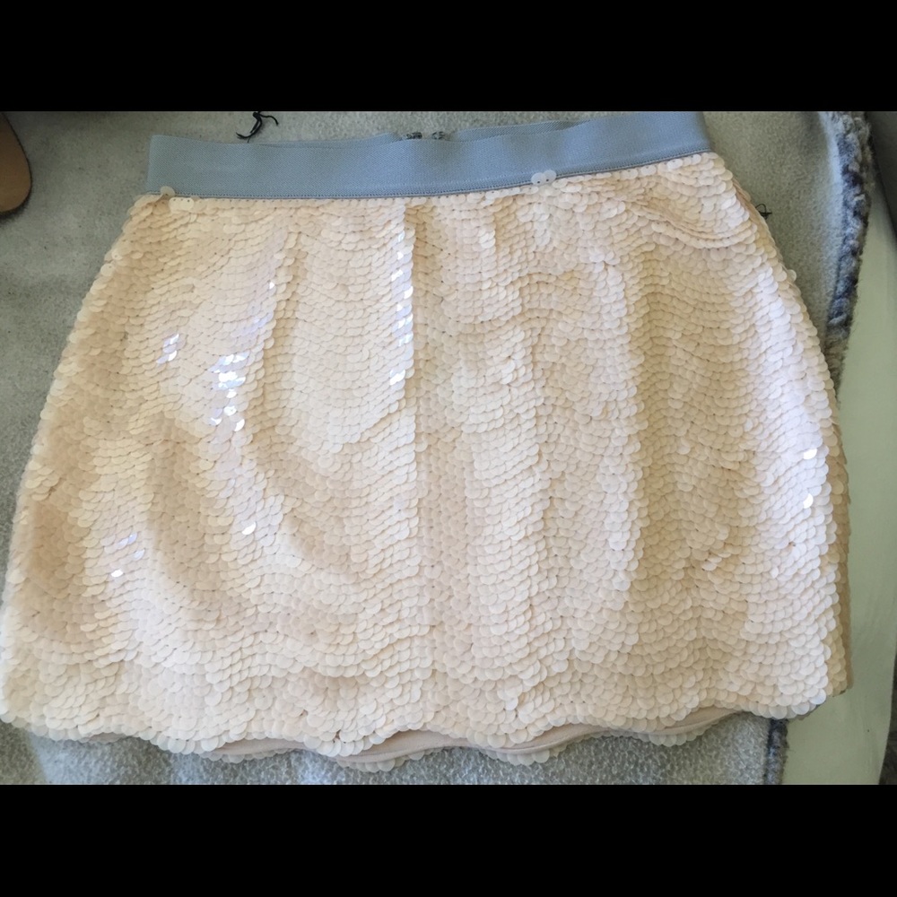 Sequin Mini Skirt